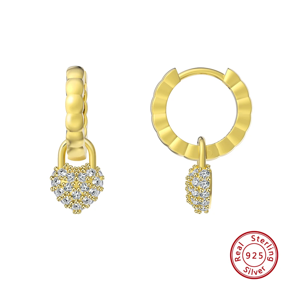 KISS MANDY 925 Silver Needle Zircon Love Hear Hoop Dangle Earrings Fashion CZ Huggies Party Wedding Party Jewelry Gift SE385
KISS MANDY 925 Silver Needle Zircon Love Hear Hoop Dangle Earrings Fashion CZ Huggies Party Wedding Party Jewelry Gift SE385