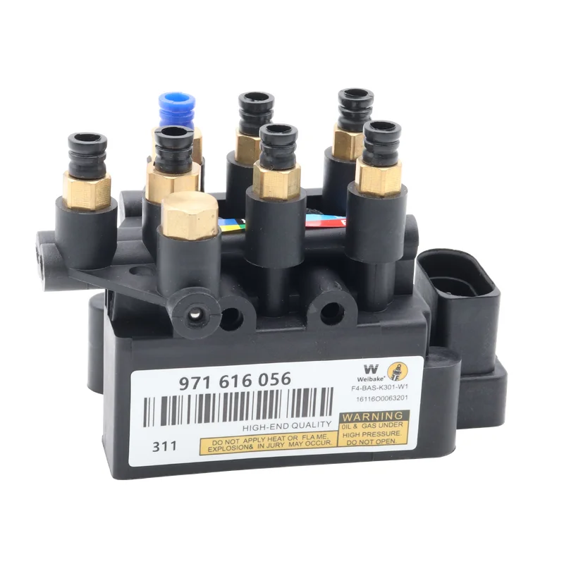For Porsche Cayenne 971 for Porsche Panamera 9Y0 Air Suspension Solenoid Valve Block 971616056
For Porsche Cayenne 971 for Porsche Panamera 9Y0 Air Suspension Solenoid Valve Block 971616056