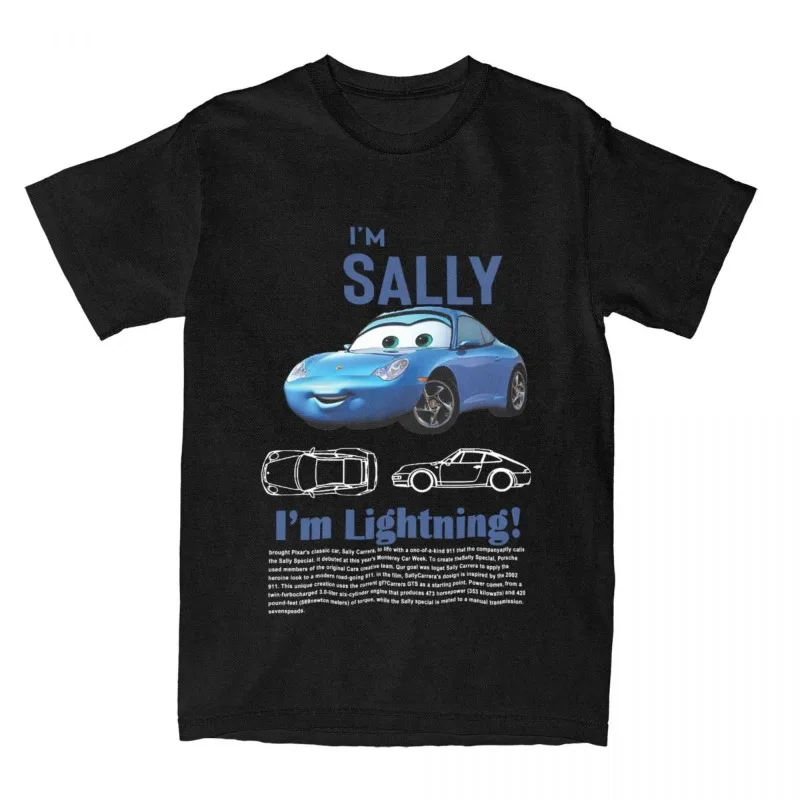 I'm Lightning Cars Mcqueen Sally Merch Men's and Women's Couple's T-shirt Novelty Cotton T-shirt Fun Printed Kawaii T-shirt
I'm Lightning Cars Mcqueen Sally Merch Men's and Women's Couple's T-shirt Novelty Cotton T-shirt Fun Printed Kawaii T-shirt