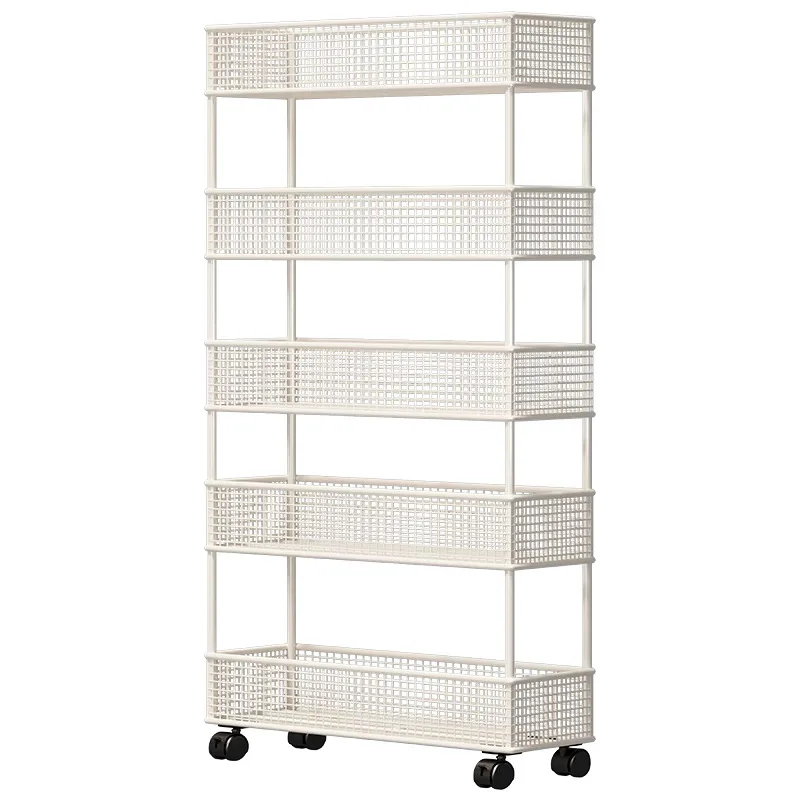 Shelf behind the door, floor-to-ceiling multi-layer crevice cabinet storage rack
Shelf behind the door, floor-to-ceiling multi-layer crevice cabinet storage rack