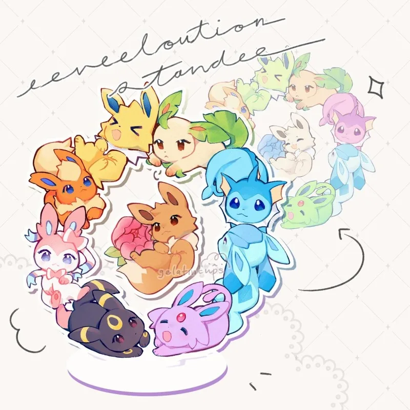 Acrylic Standee for Pokémon Eeveelutions Cute Desk DecorFigure for Collection and Decoration Fan Gift
Acrylic Standee for Pokémon Eeveelutions Cute Desk DecorFigure for Collection and Decoration Fan Gift
