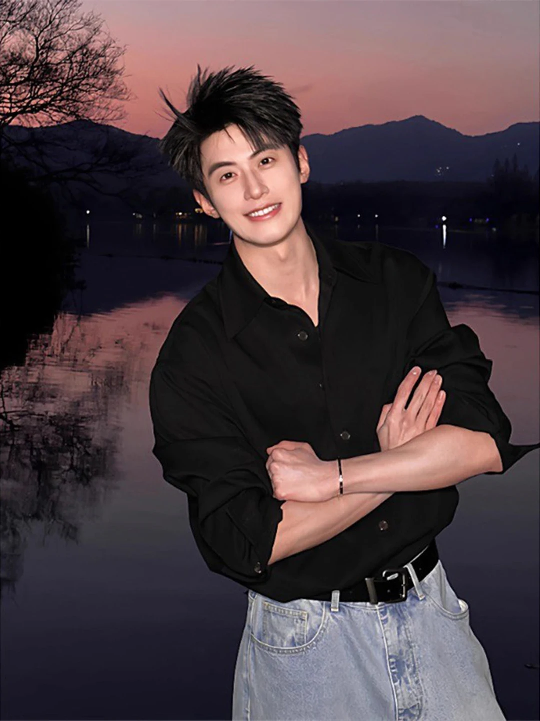 Bla Neapolitan Long Sve irt Men's Spring Autumn Korean Sle Suit Inner Wear irt Stand Fit ket Detail Winter
Bla Neapolitan Long Sve irt Men's Spring Autumn Korean Sle Suit Inner Wear irt Stand Fit ket Detail Winter