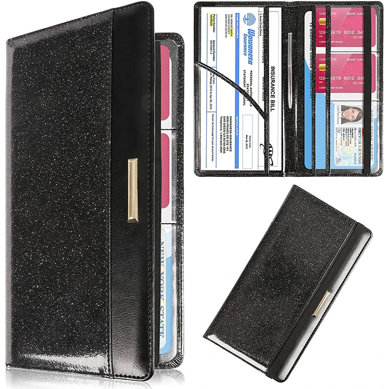 Men Car Registration Insurance Credit Card Holder PU Leather Driving License Cover Women Auto Documents Drivers License Storage
Men Car Registration Insurance Credit Card Holder PU Leather Driving License Cover Women Auto Documents Drivers License Storage