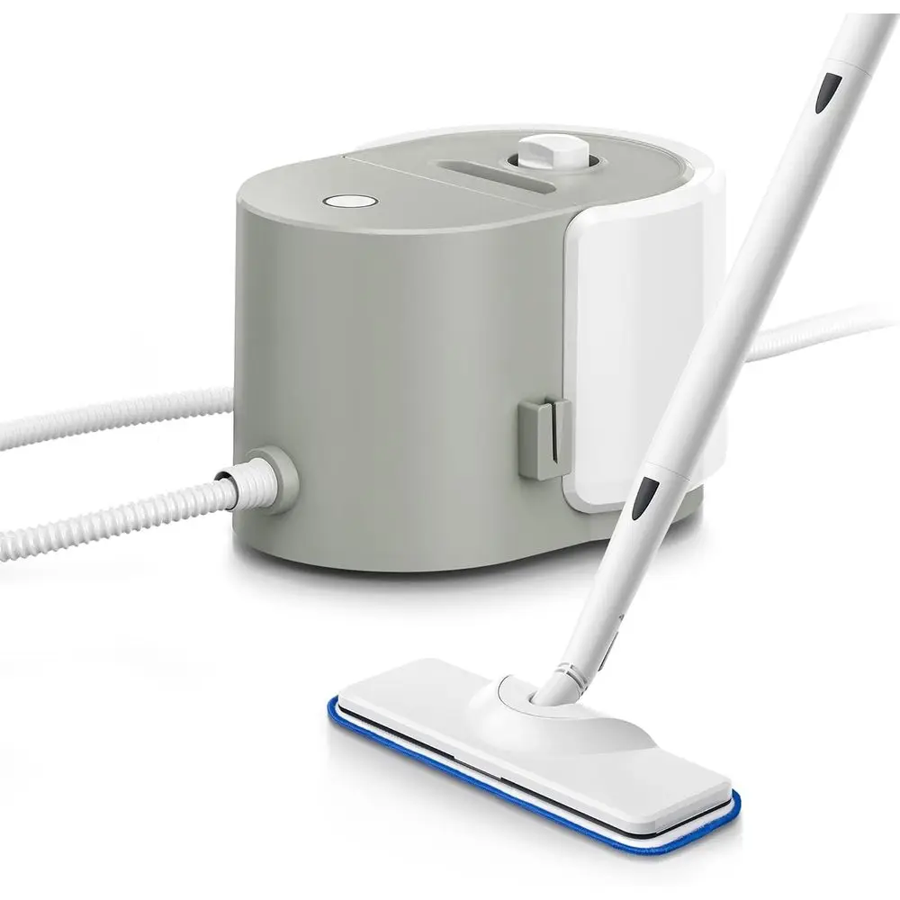 Heavy-Duty Stainless Steel Steam Cleaner with 20 Accessories, 5 Bar Pressure, Ideal for Home, Cars, Furniture, and Tiles
Heavy-Duty Stainless Steel Steam Cleaner with 20 Accessories, 5 Bar Pressure, Ideal for Home, Cars, Furniture, and Tiles