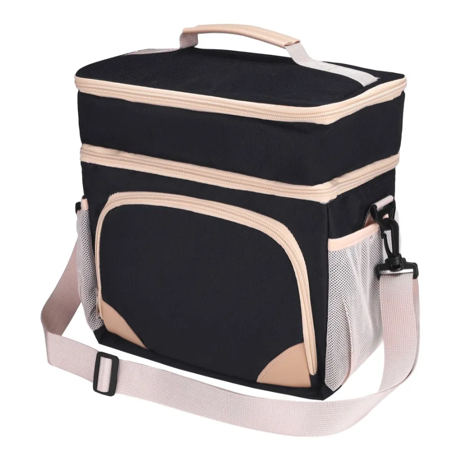 Reusable Lunch Bag Insulated Lunch Bag Leakproof Lunch Box Black
Reusable Lunch Bag Insulated Lunch Bag Leakproof Lunch Box Black