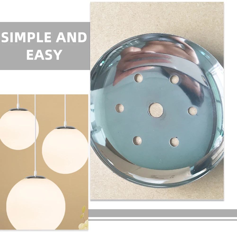 10pcs Glass Chandelier Accessories Ceiling Light Plate Metal Base Fly Disc Iron Cover Replacement for Worn-Out Lamp Parts
10pcs Glass Chandelier Accessories Ceiling Light Plate Metal Base Fly Disc Iron Cover Replacement for Worn-Out Lamp Parts