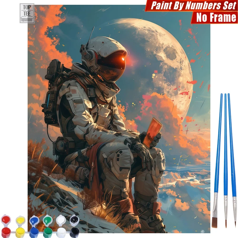 Astronaut alien planet Digital Oil Painting Set - Lonely majestic screen Wall Art Decor Mother'S Day Gift For Mom
Astronaut alien planet Digital Oil Painting Set - Lonely majestic screen Wall Art Decor Mother'S Day Gift For Mom