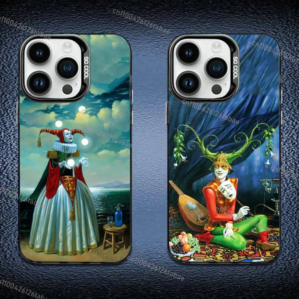 michael cheval art Phone Case IMD For IPhone 17,16,15,14,13,12,11 Pro Max Plus Color Silver Black Cover
michael cheval art Phone Case IMD For IPhone 17,16,15,14,13,12,11 Pro Max Plus Color Silver Black Cover