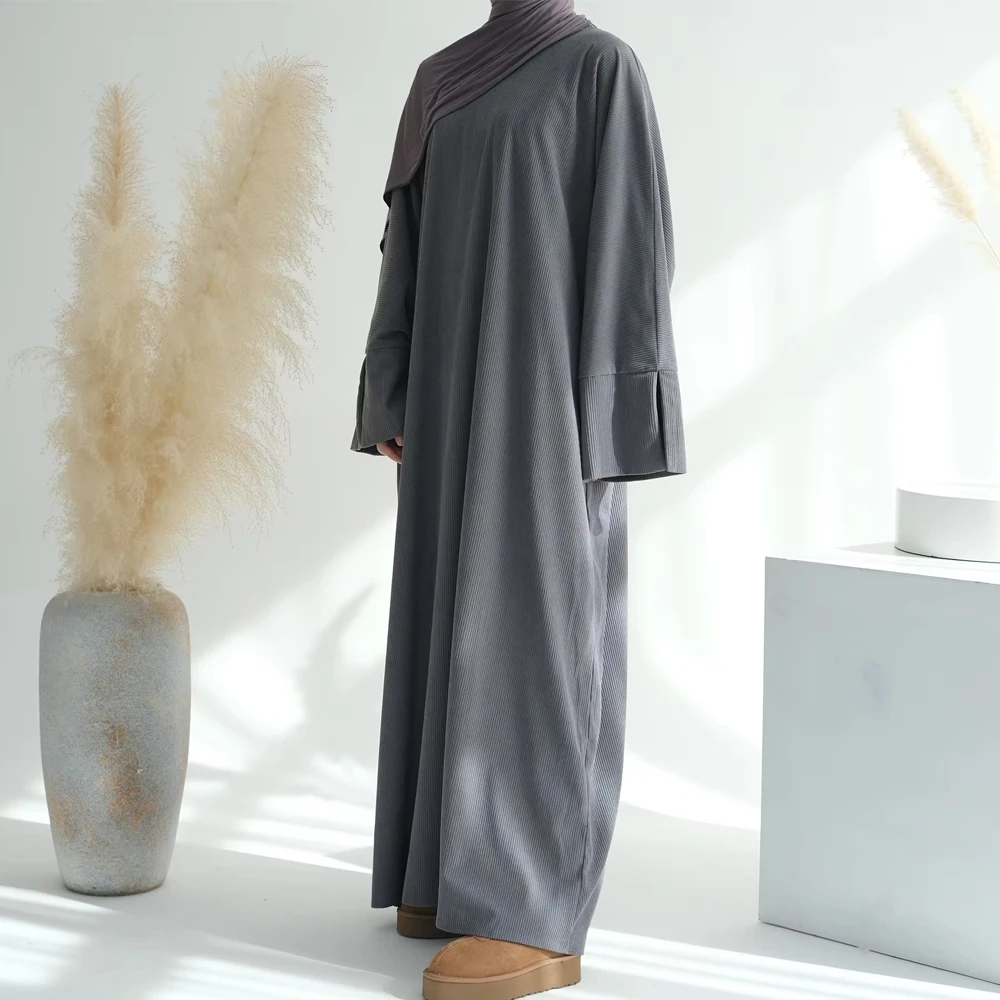 New Dubai Corduroy Abayas for Women Muslim Maxi Dress Turkey Kaftan Ramadan Kebaya Caftan Marocain Femme Islam Jalabiya Vestidos
New Dubai Corduroy Abayas for Women Muslim Maxi Dress Turkey Kaftan Ramadan Kebaya Caftan Marocain Femme Islam Jalabiya Vestidos