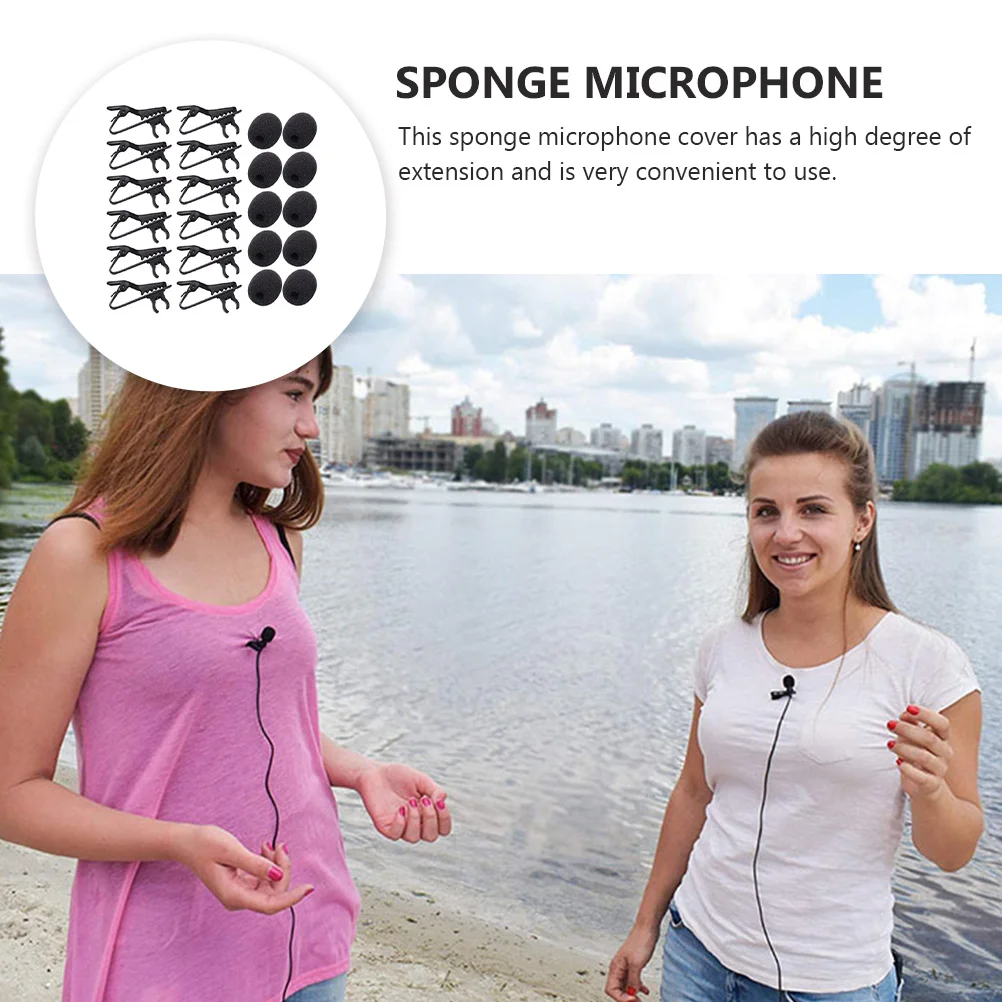 24 Pcs Microphone Sponge Covers Accessories Protection Lapel Office Supplies Vocal
24 Pcs Microphone Sponge Covers Accessories Protection Lapel Office Supplies Vocal