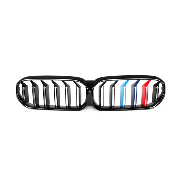 For BMW 5 series Double-slat glossy M black front grill for BMW G30 G38 LCI 2021+car Front bumper grill
For BMW 5 series Double-slat glossy M black front grill for BMW G30 G38 LCI 2021+car Front bumper grill