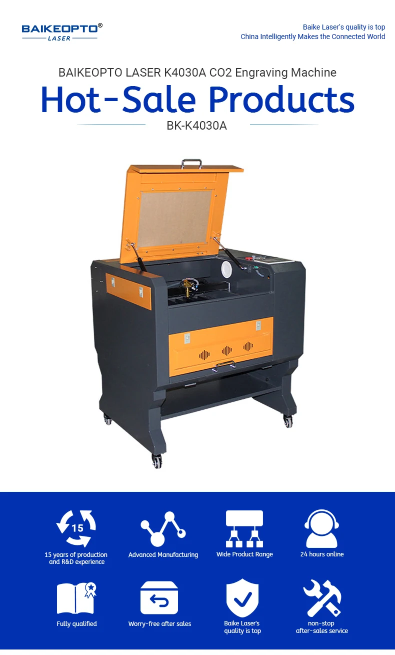 BK-K4030A Мини-портативный 4060 Co2 3D кристаллический лазерный гравировальный станок для дерева
BK-K4030A Мини-портативный 4060 Co2 3D кристаллический лазерный гравировальный станок для дерева