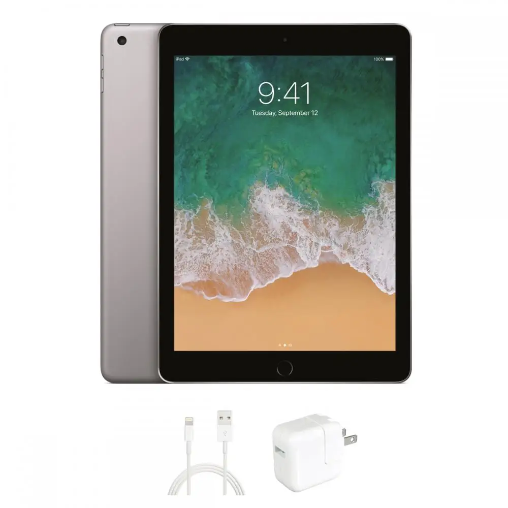 Apple iPad 6th Gen 128GB Wi-Fi | Space Gray | Excellent Condition | Refurbished
Apple iPad 6th Gen 128GB Wi-Fi | Space Gray | Excellent Condition | Refurbished