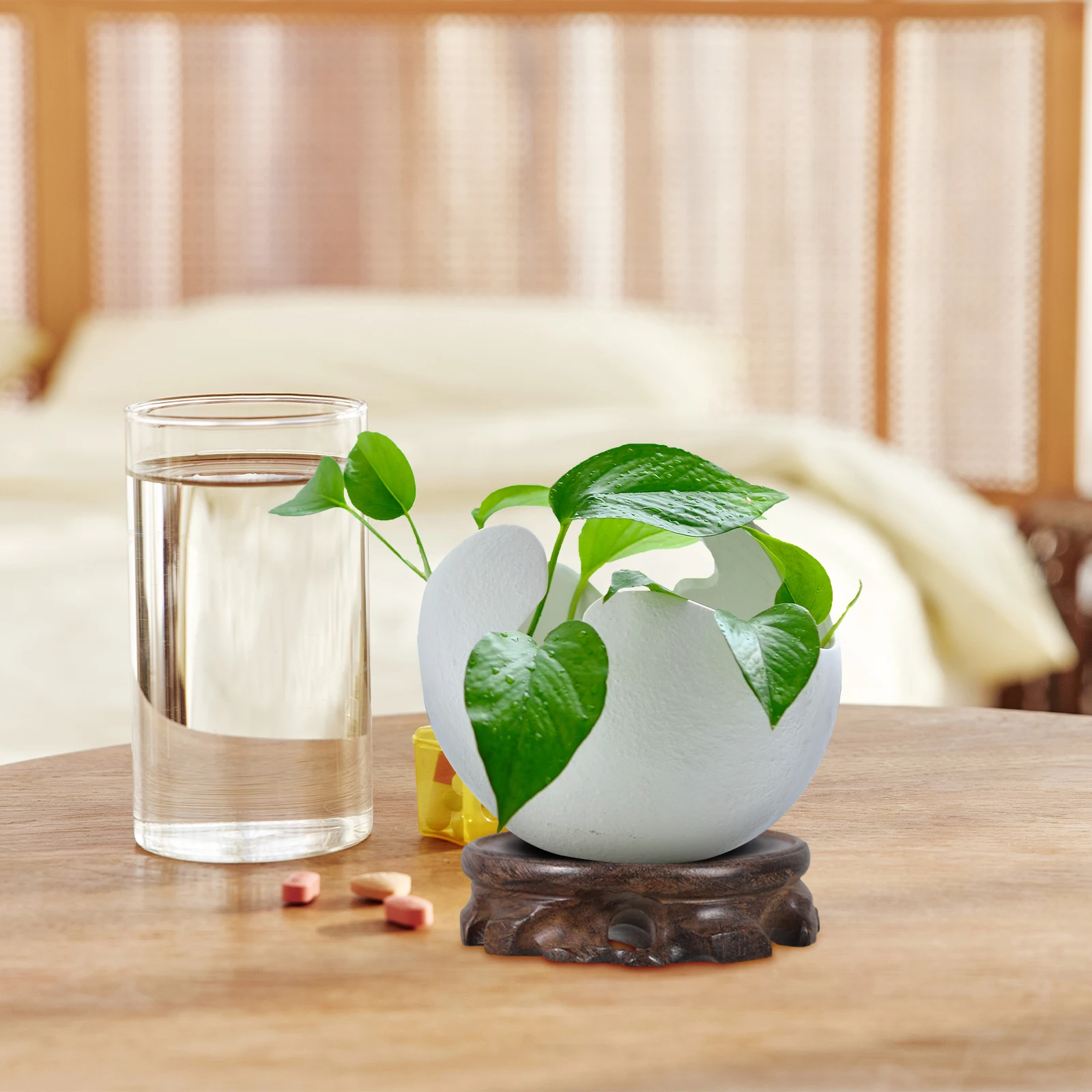 Flower Pot Base Round Wood Tray Display Stand for Vase Aquarium Teapot Bonsai Planter Traditional Decorative Item Classic Design
Flower Pot Base Round Wood Tray Display Stand for Vase Aquarium Teapot Bonsai Planter Traditional Decorative Item Classic Design