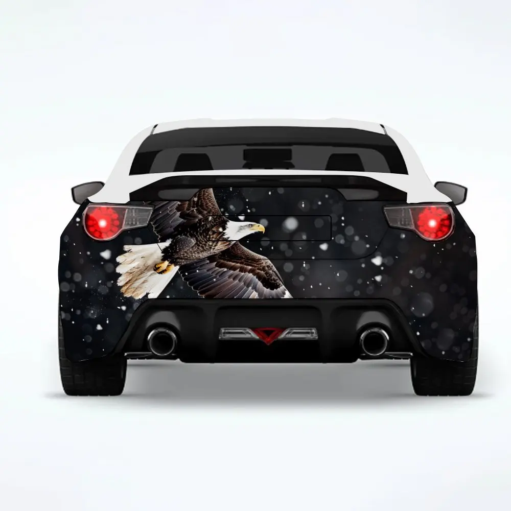 Eagle with Stars Car Sticker-Vinyl Decal for Car Rear, Waterproof Self-Adhesive Vinyl Stickers for Vehicle Tail & Bumper, Decora
Eagle with Stars Car Sticker-Vinyl Decal for Car Rear, Waterproof Self-Adhesive Vinyl Stickers for Vehicle Tail & Bumper, Decora