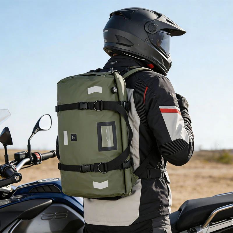 Motorcycle Waterproof Tail Pack Bag Dry Luggage Roll Bag 20L 40L 66L Motorbike Rear Seat Travel Outdoor Cycling Backpack Items
Motorcycle Waterproof Tail Pack Bag Dry Luggage Roll Bag 20L 40L 66L Motorbike Rear Seat Travel Outdoor Cycling Backpack Items