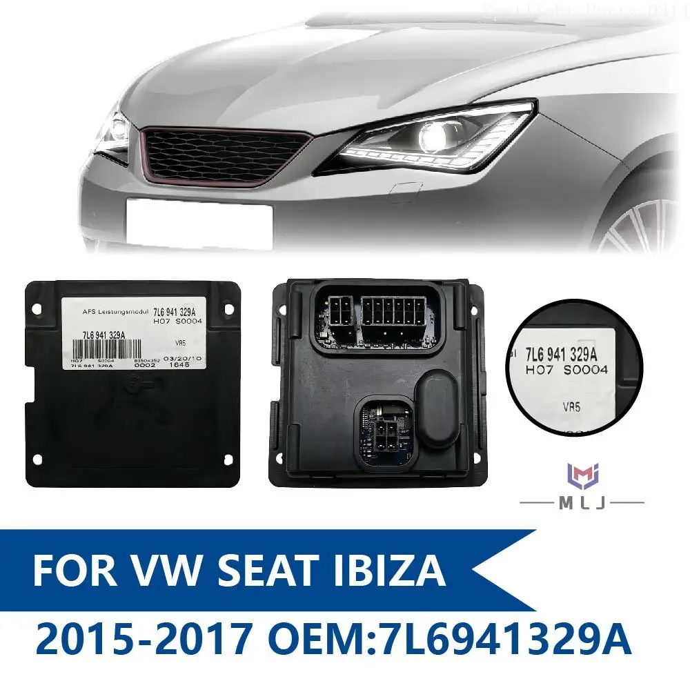 For Seat Ibiza 2009-2015 7L6941329A AFS Headlight Control Module HID AFS Controler Unit Follower Modules Car Accessories
For Seat Ibiza 2009-2015 7L6941329A AFS Headlight Control Module HID AFS Controler Unit Follower Modules Car Accessories