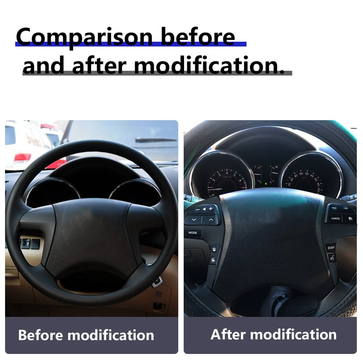 Authentic 1Pair 84250-0K020 Silver Steering Wheel Audio Control Button With Bluetooth For Toyota HIGHLANDER 2009-2012 2011-2013
Authentic 1Pair 84250-0K020 Silver Steering Wheel Audio Control Button With Bluetooth For Toyota HIGHLANDER 2009-2012 2011-2013