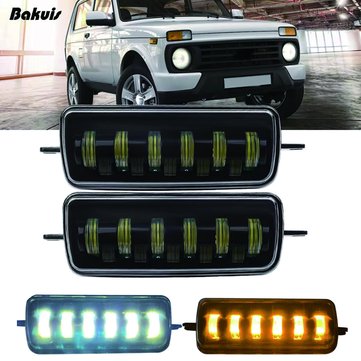 Дневные ходовые огни для Lada Niva 4x4 1995-2020, дневные водонепроницаемые противотуманные фонари
Дневные ходовые огни для Lada Niva 4x4 1995-2020, дневные водонепроницаемые противотуманные фонари