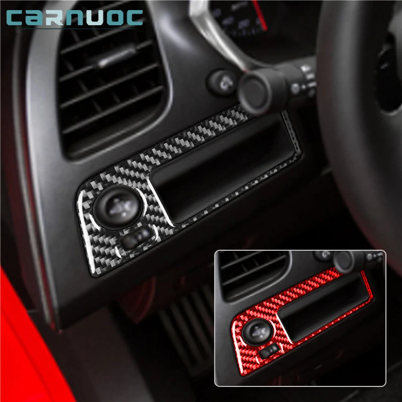 Carbon Fiber Headlight Switch Frame Stickers For Chevrolet Corvette C7 2014 2015 2016 2017 2018 2019 Car Interior Accessories
Carbon Fiber Headlight Switch Frame Stickers For Chevrolet Corvette C7 2014 2015 2016 2017 2018 2019 Car Interior Accessories
