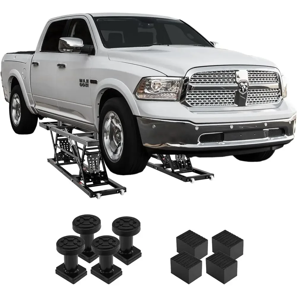 High-Capacity 7000 lbs. Portable Truck Lift, 26.8 Tall, Steel Construction with 120V Power Supply
High-Capacity 7000 lbs. Portable Truck Lift, 26.8 Tall, Steel Construction with 120V Power Supply