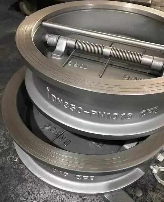 DN 300 & DN 350 Double Disc Wafer Check Valves
DN 300 & DN 350 Double Disc Wafer Check Valves