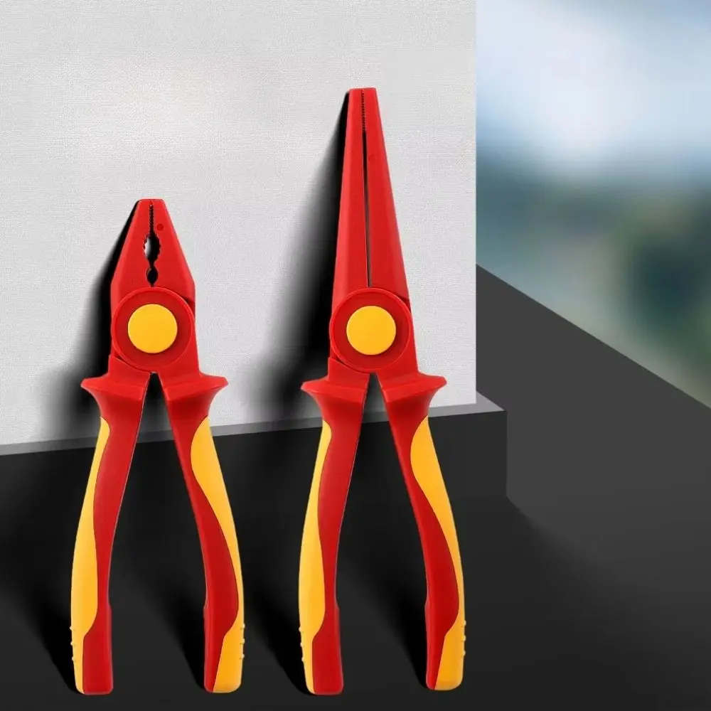 Пластиковые мини-щипцы, высокое напряжение, 1000 В, плоскогубцы для резки проволоки ручной работы, практичные многофункциональные изолированные плоскогубцы, бисероплетение
Пластиковые мини-щипцы, высокое напряжение, 1000 В, плоскогубцы для резки проволоки ручной работы, практичные многофункциональные изолированные плоскогубцы, бисероплетение