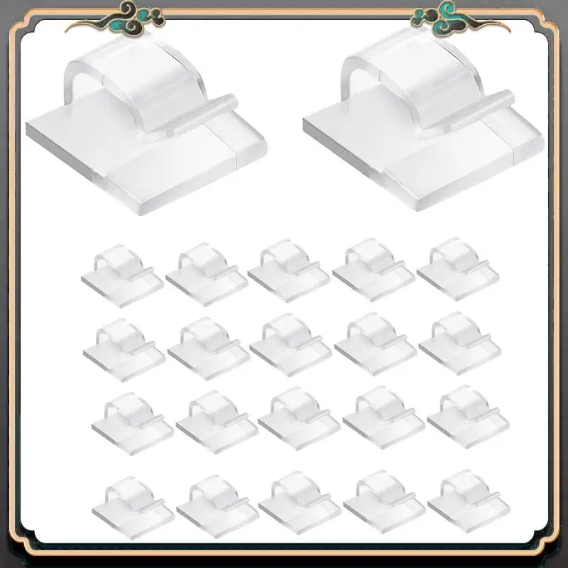 100 Pc Outdoor Light Clips For String Lights Self Adhesive Mini Cable Hooks Wire Clips Hooks Cord Organizer Holder Clear Durable
100 Pc Outdoor Light Clips For String Lights Self Adhesive Mini Cable Hooks Wire Clips Hooks Cord Organizer Holder Clear Durable