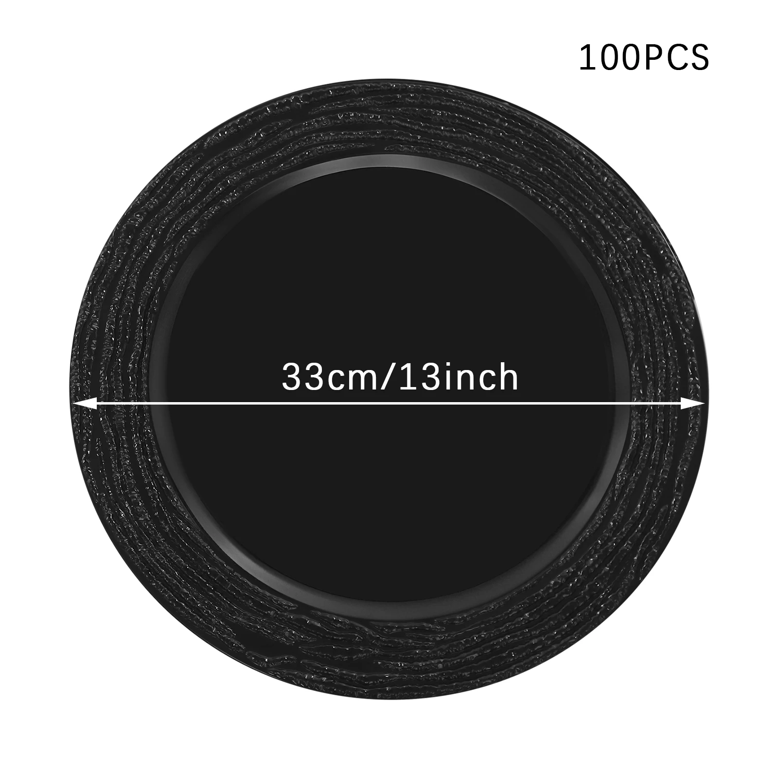 100 шт. черные антикварные зарядные тарелки, круглые зарядные тарелки для свадебного стола, ужина, украшения для кухни и вечеринки
100 шт. черные антикварные зарядные тарелки, круглые зарядные тарелки для свадебного стола, ужина, украшения для кухни и вечеринки