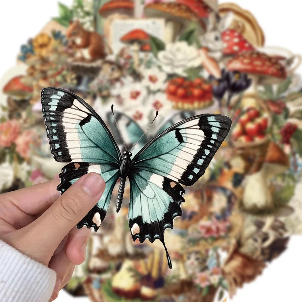 10/50pcs Vintage Transparent Retro Forest Plants Animals Stickers Waterproof Graffiti For Laptop Water Bottle Luggage Decals Toy
10/50pcs Vintage Transparent Retro Forest Plants Animals Stickers Waterproof Graffiti For Laptop Water Bottle Luggage Decals Toy