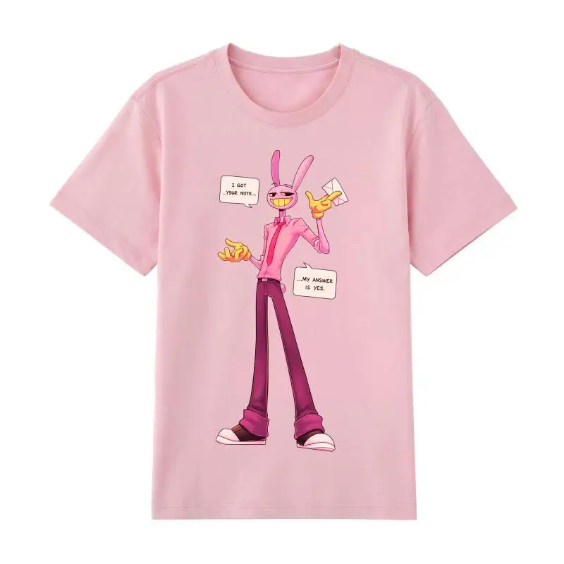 T-shirt for TADC Jax Rabbit Character Print Anime Cartoon Male Shirt Soft Cotton Comfort Daily Wear Casual Birthday Gift
T-shirt for TADC Jax Rabbit Character Print Anime Cartoon Male Shirt Soft Cotton Comfort Daily Wear Casual Birthday Gift