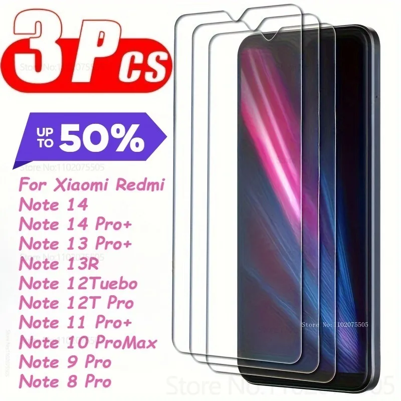 3 шт. прозрачное закаленное стекло высокой четкости для Xiaomi Redmi Note 11 12 Pro +/14 13Pro +/13R/10 9 8Pro/11T/8T защитное стекло
3 шт. прозрачное закаленное стекло высокой четкости для Xiaomi Redmi Note 11 12 Pro +/14 13Pro +/13R/10 9 8Pro/11T/8T защитное стекло