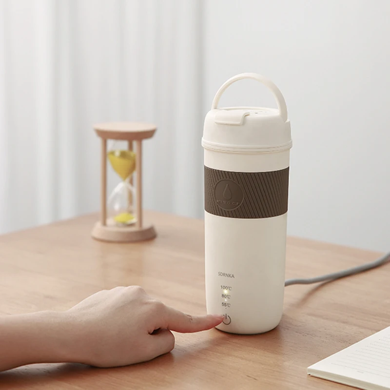 350ml Portable Electric Kettle Travel Teapot 3 Temperature Adjustment Pot 304 Stainless Steel Thermal Pot Boiling Water Cup 220V
350ml Portable Electric Kettle Travel Teapot 3 Temperature Adjustment Pot 304 Stainless Steel Thermal Pot Boiling Water Cup 220V
