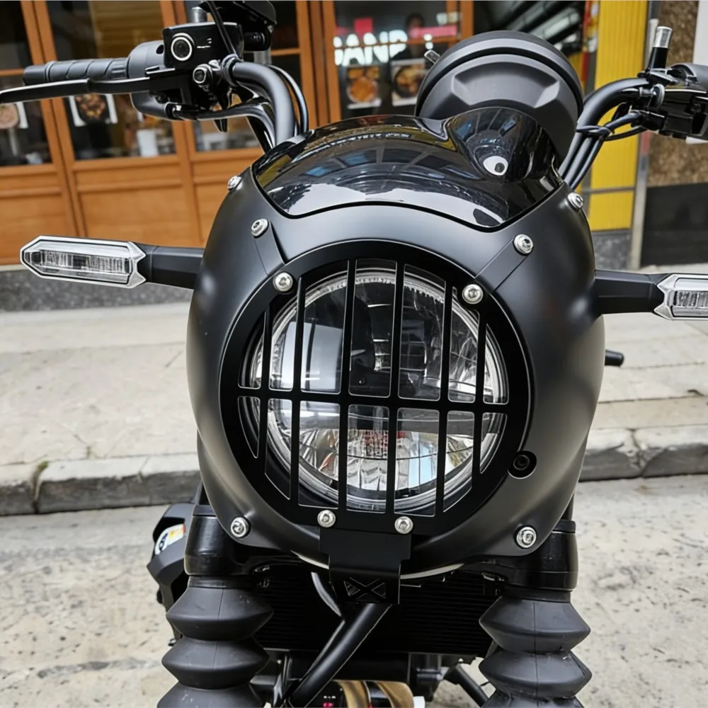 For Kawasaki Eliminator 500 SE 2024 2025 2026 Motorcycle Accessories Headlight Guard Head Light Protector Grill Cover Protection
For Kawasaki Eliminator 500 SE 2024 2025 2026 Motorcycle Accessories Headlight Guard Head Light Protector Grill Cover Protection