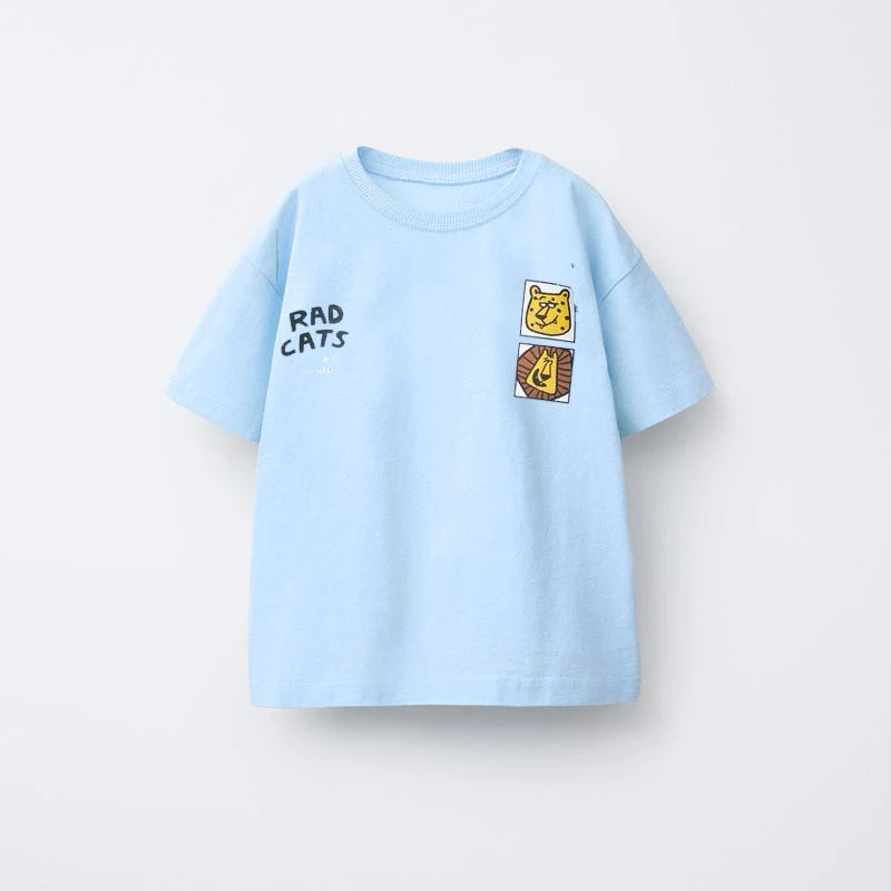 Animal Print Kids Cotton T-Shirt 14 Sa39e8b28a60143c684810ef405254119u