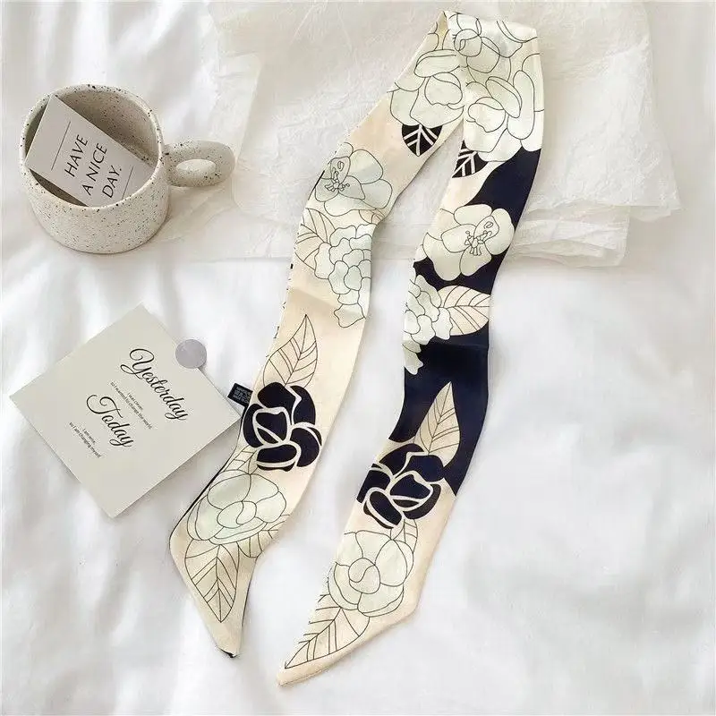 Twill Silky Long Strip Tied Headband Bow Floral Letter Streamer Tied Bag Souvenir Small Silk Scarf Ribbon 5*90cm
Twill Silky Long Strip Tied Headband Bow Floral Letter Streamer Tied Bag Souvenir Small Silk Scarf Ribbon 5*90cm