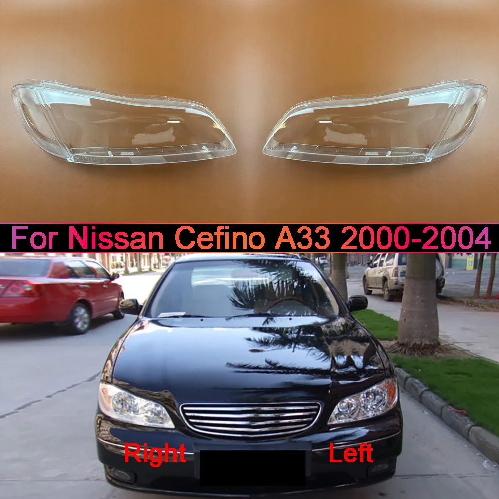 Front Glass Lens Lamp Shade Shell For Nissan 2000-2004 Cefino A33 Car Interior Spare Parts Lampcover Caps Headlights Lamp Cover
Front Glass Lens Lamp Shade Shell For Nissan 2000-2004 Cefino A33 Car Interior Spare Parts Lampcover Caps Headlights Lamp Cover