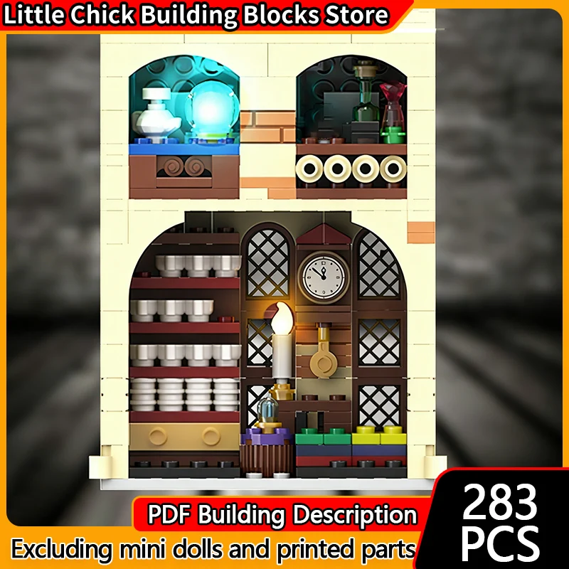 Волшебная модель фильма MOC, строительные кирпичи, витрина для классной комнаты, модульная технология, детские праздничные подарки, сборные игрушки, костюм
Волшебная модель фильма MOC, строительные кирпичи, витрина для классной комнаты, модульная технология, детские праздничные подарки, сборные игрушки, костюм