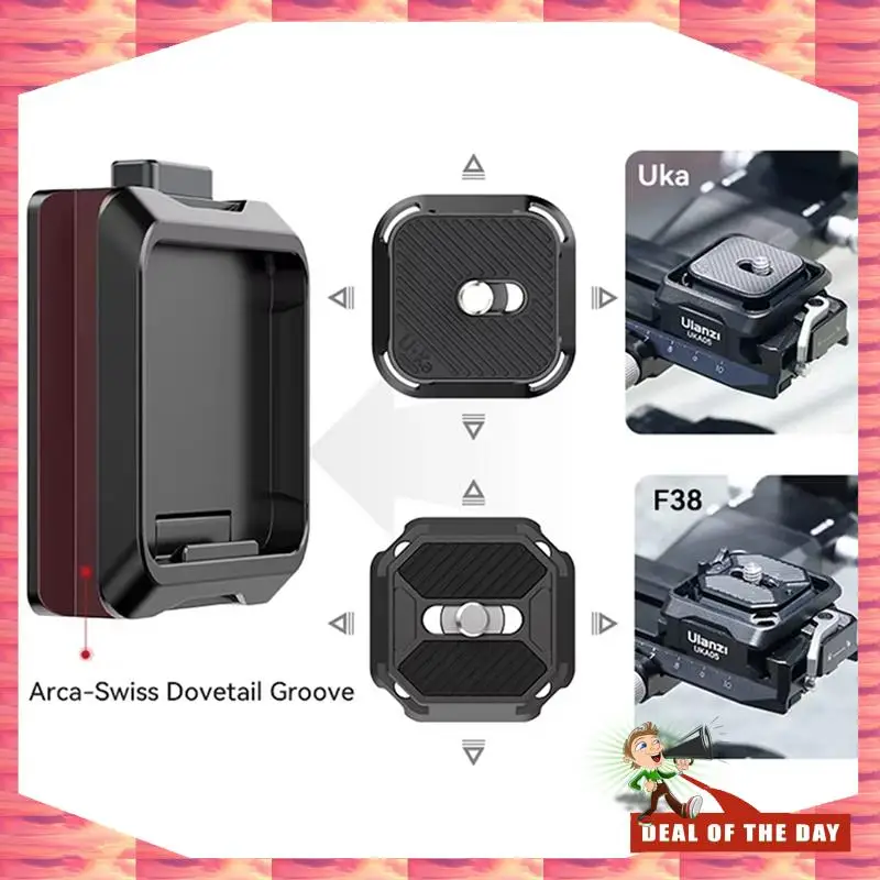 24-Hour Delivery Ulanzi UKA05 Uka Quick Release Kit Fordji RS2/3/4 Foruka&F38 Top Plate 20KG Max Load Fortripod Shoulder Strap
24-Hour Delivery Ulanzi UKA05 Uka Quick Release Kit Fordji RS2/3/4 Foruka&F38 Top Plate 20KG Max Load Fortripod Shoulder Strap