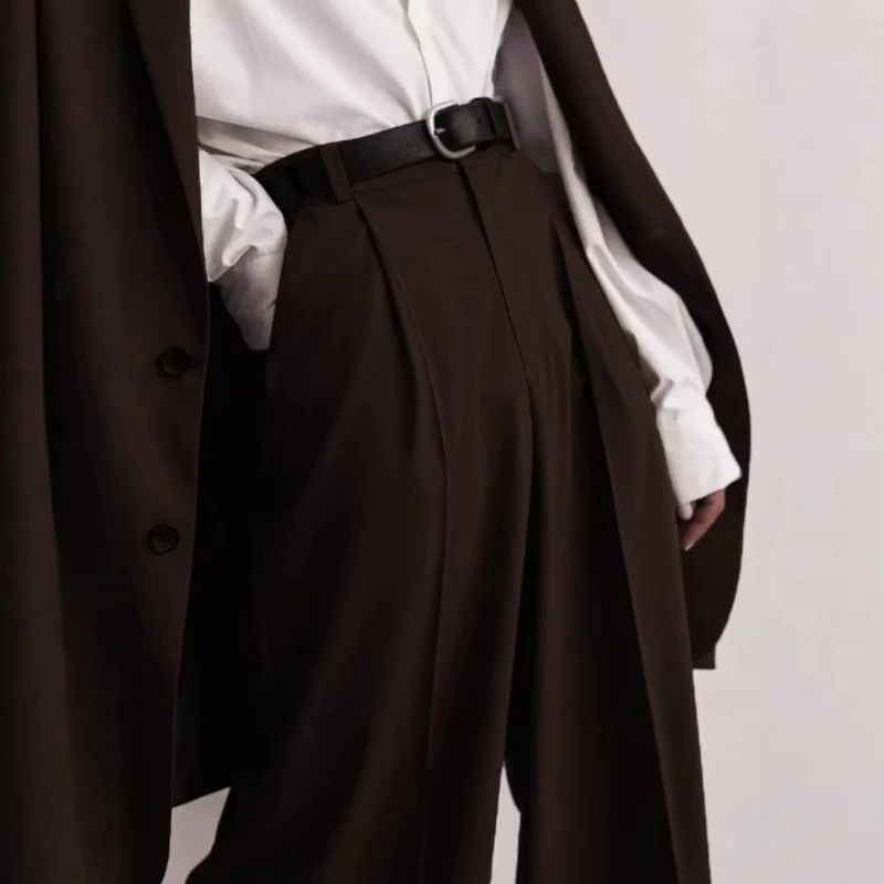 Minimally Sophisticated Suit with Wide Leg Pants for Women 2026 Spring New High Waisted Drape
Minimally Sophisticated Suit with Wide Leg Pants for Women 2026 Spring New High Waisted Drape