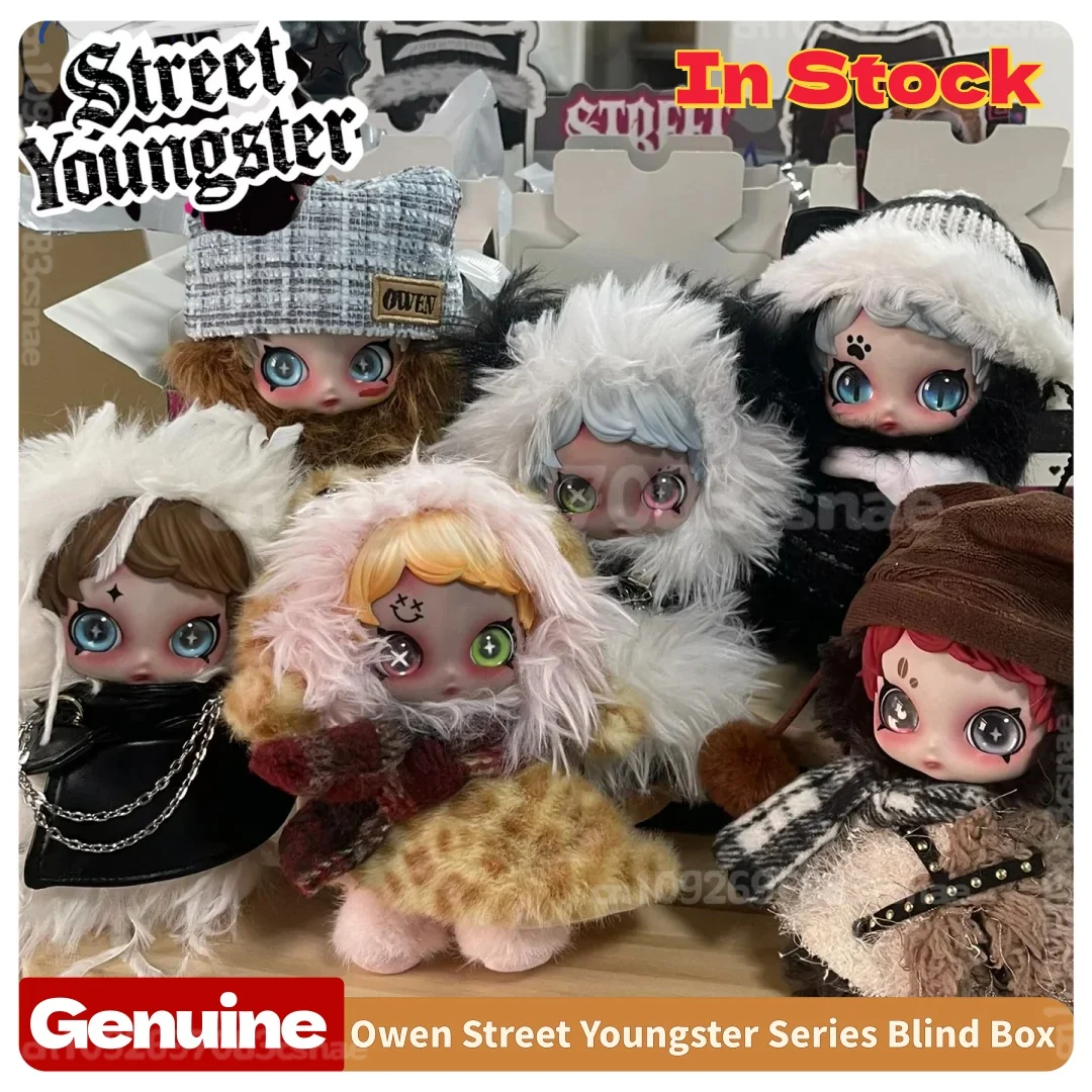 In Stock 2026 Authentic Owen Street Youngster Series Blind Box Vinyl Plush Doll Cute Hanging Ornament Clothing Accessories Gift
In Stock 2026 Authentic Owen Street Youngster Series Blind Box Vinyl Plush Doll Cute Hanging Ornament Clothing Accessories Gift
