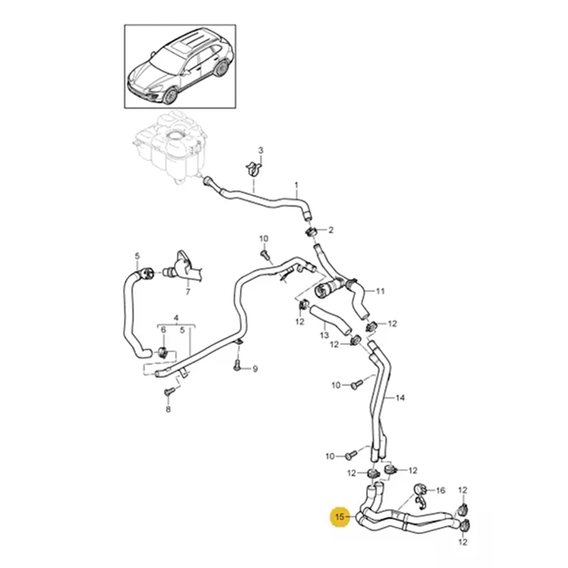 Stable-High Quality Car Engine Coolant Cooling Water Pipe 95810607351 7P0122073E 7P0122073G 95810607350 For Porsche 92A
Stable-High Quality Car Engine Coolant Cooling Water Pipe 95810607351 7P0122073E 7P0122073G 95810607350 For Porsche 92A