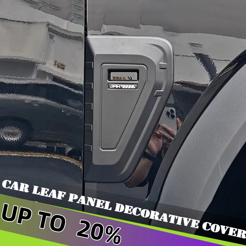 Car Leaf Panel Decorative Cover Fit for Jetour Traveller T2 2023 2024 2025 JMK Fender Decoration Cover Car Exterior Accessories
Car Leaf Panel Decorative Cover Fit for Jetour Traveller T2 2023 2024 2025 JMK Fender Decoration Cover Car Exterior Accessories
