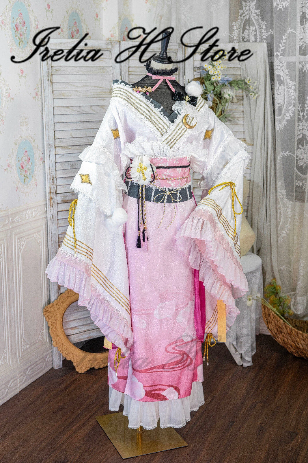 Irelia H Store Blue Archive Misono Mika Cosplay Costume Women Mika Kimono Dress illustration set Hallween Costume can customized
Irelia H Store Blue Archive Misono Mika Cosplay Costume Women Mika Kimono Dress illustration set Hallween Costume can customized