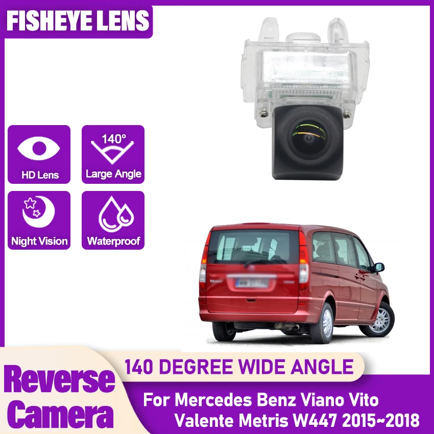Автомобильная камера заднего вида для Mercedes Benz Viano Vito Valente Metris W447 2015 2016 ~ 2018 для парковки HD ночного видения
Автомобильная камера заднего вида для Mercedes Benz Viano Vito Valente Metris W447 2015 2016 ~ 2018 для парковки HD ночного видения