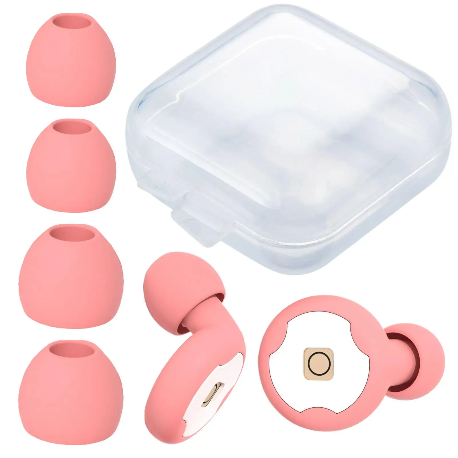 Sleep Earplugs Work Earplugs Silicone Noise Cancelling Soft Reusable Hearing Protection Ear Plugs For Sleeping Snoring Concert
Sleep Earplugs Work Earplugs Silicone Noise Cancelling Soft Reusable Hearing Protection Ear Plugs For Sleeping Snoring Concert