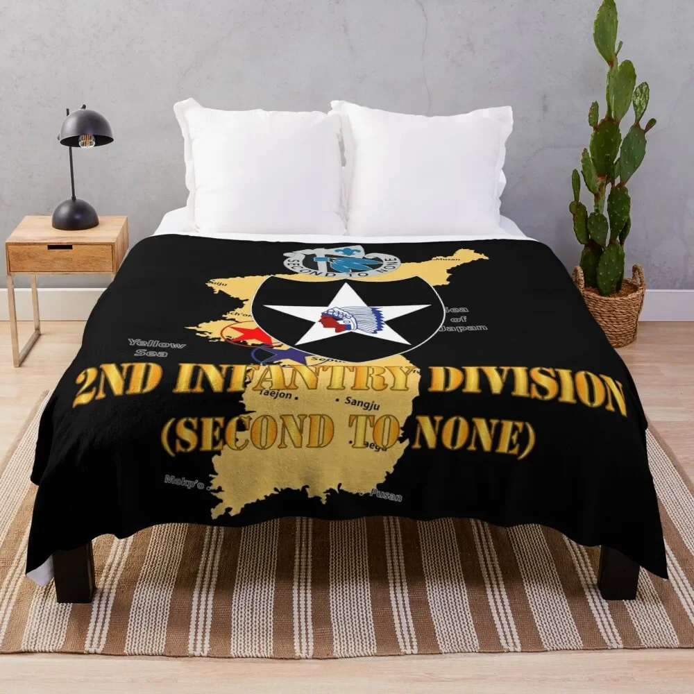 Army - Korea Map - 2nd Infantry Div - Second to None Throw Blanket Stylish Warm Blanket for Living Room Bedroom
Army - Korea Map - 2nd Infantry Div - Second to None Throw Blanket Stylish Warm Blanket for Living Room Bedroom