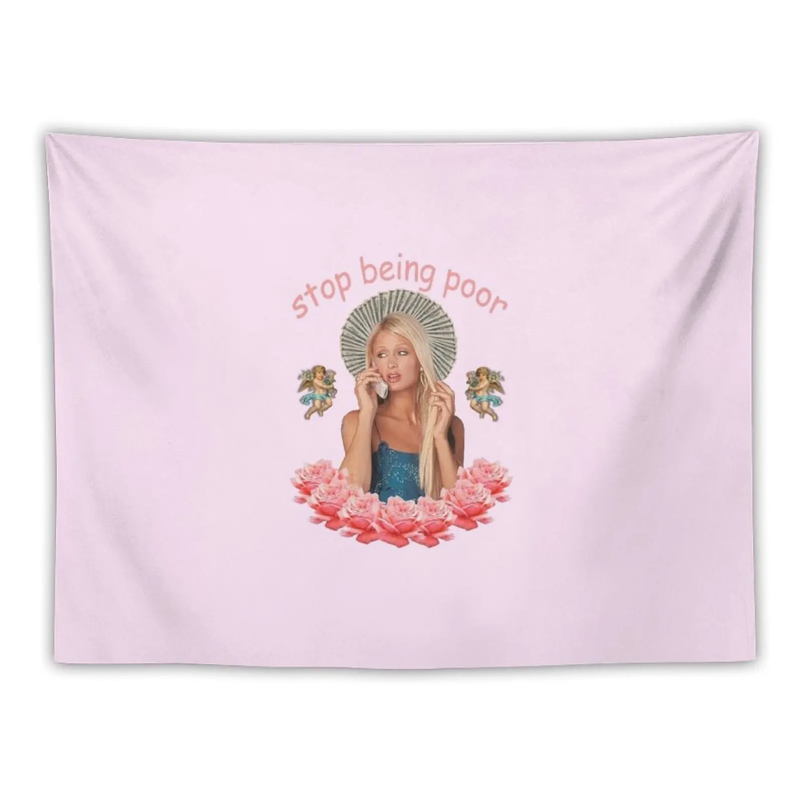 Paris Hilton 'Stop Being Poor' Tapestry Wall Hanging Decor Wall Carpet Aesthetic Decoration Kawaii Room Decor Tapestry
Paris Hilton 'Stop Being Poor' Tapestry Wall Hanging Decor Wall Carpet Aesthetic Decoration Kawaii Room Decor Tapestry
