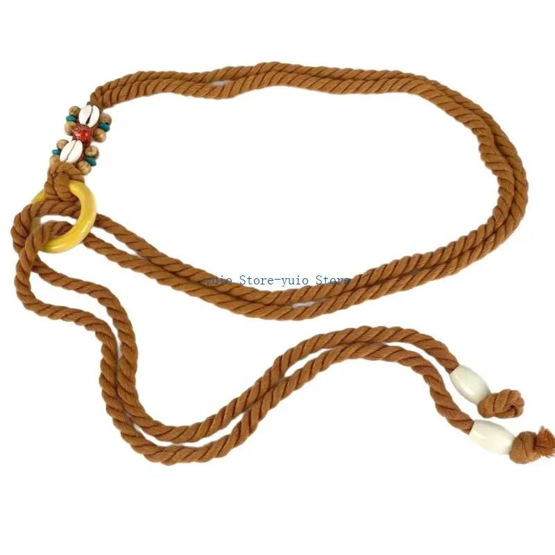 X7XB Waist Chain Adjustable Bohemian Waist Belt Round Clasp Clothing Strap
X7XB Waist Chain Adjustable Bohemian Waist Belt Round Clasp Clothing Strap