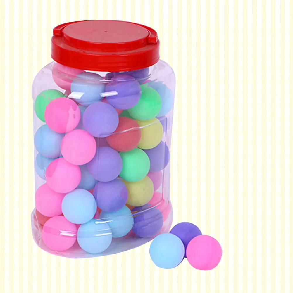60Pcs Colorful Ping Pong Balls 40Mm Official Size for Training Tournament Play Party Table Tennis Balls
60Pcs Colorful Ping Pong Balls 40Mm Official Size for Training Tournament Play Party Table Tennis Balls